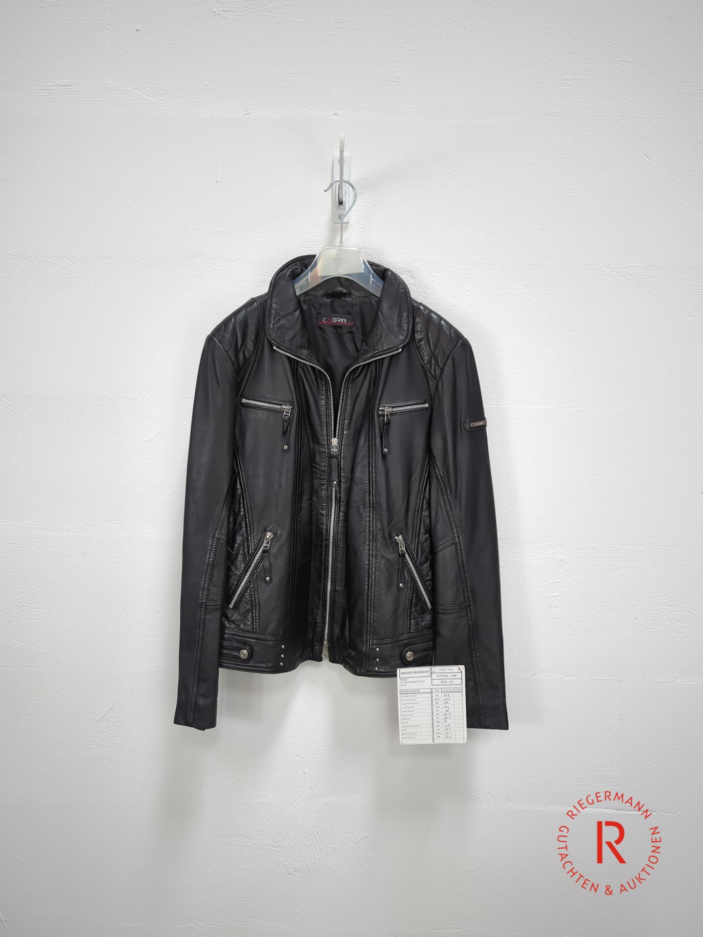 DAMEN LEDERJACKE GRÖSSE 38